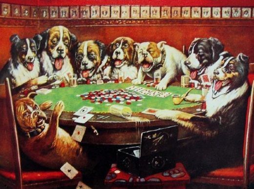 Poo chien poker